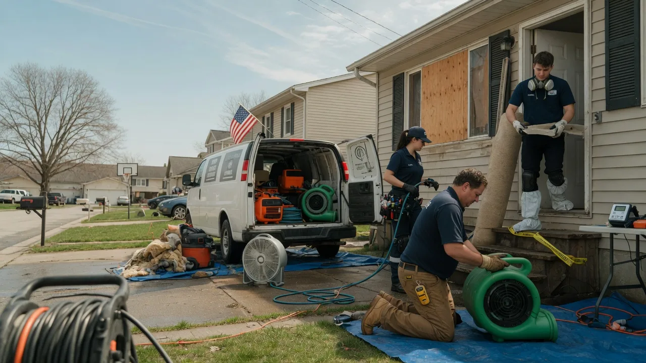 Water Damage Restoration in Lampasas, TX near me